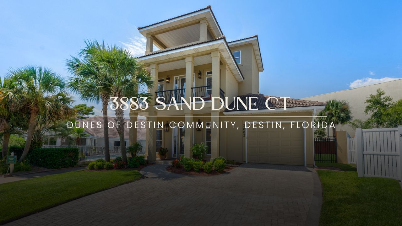 3883 Sand Dune Ct, Destin, Florida House Facade