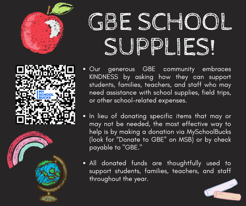Gulf Breeze Elementary Donations