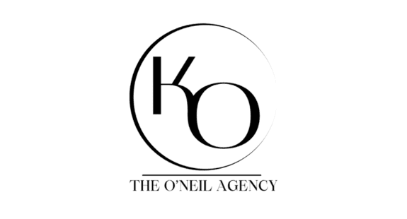 Kevin O'Neil Agency logo acknowledging partners and clients at The Talley Group event in Gulf